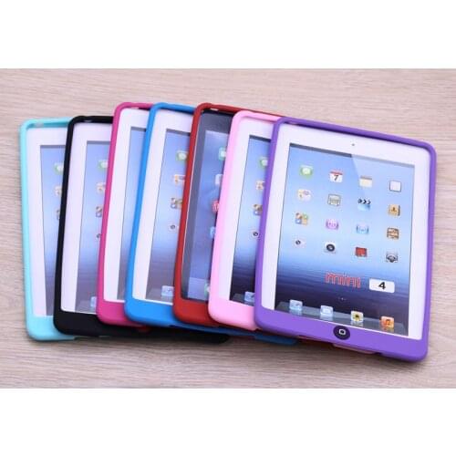 Soft Jelly Silicone Rubber TPU Case For iPad Mini4 Mini5 Gel Case Skin Shell Protective Back Cover For iPad Mini 4 Mini 5