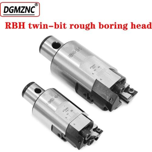 RBH19-25 Indexable Twin-bit rough boring head boring tool rang from 20-204mm for CNC machine bored