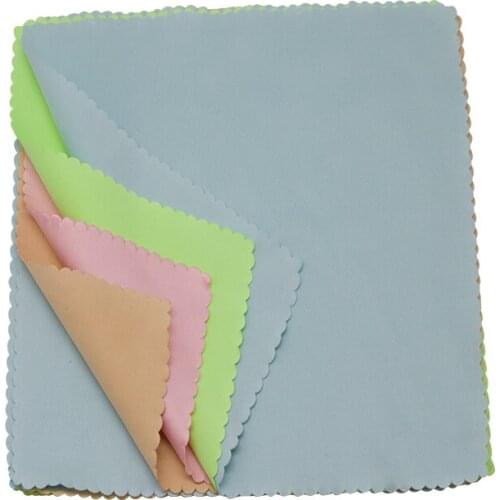 5 Pieces Of Microfiber Glasses Cloth Cleaner Camera Phone Computer Screen High Quality Glasses Cloth Can Be Personally Customize