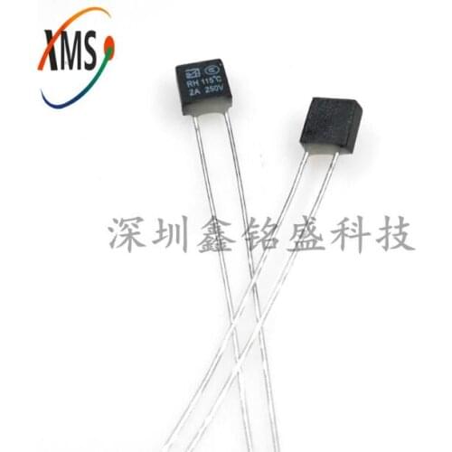 10PCS RH 2A 250V Thermal fuse 92 95 105 110 115 120 125 130 135 140 145 150 degree Temperature Switch