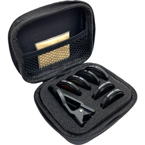 10 in 1 Kit Coral Lens Filter Kits for Phone Coral View Lens 6 Lenses Kit