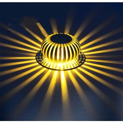 3w High Power Recessed Led Wall Lamp Aluminum Lantern Shape Ceiling Lamp Wall Light For Indoor Karaoke Hotel Corridor Lighting