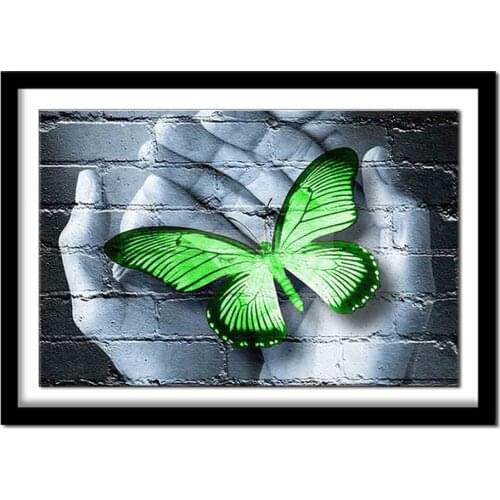 Diamant painting Diamond embroidery animals butterfly 5d diy diamond painting full square pictures of rhinestones 214DD diamond