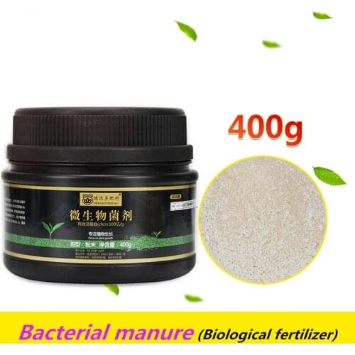 400g Bacterial manure Microbial fertilizer Universal fertilizer for soil culture plant bacterial fertilizer for home gardening