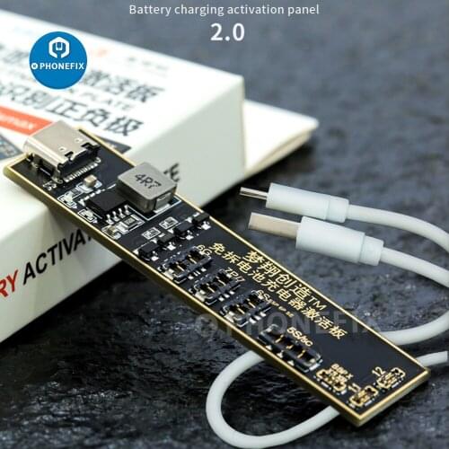 C-001 Battery Activation Board No Need Disassemble Fast Charging for iPhone 5 to 12 Series Repair DIY Battery Activate Tool