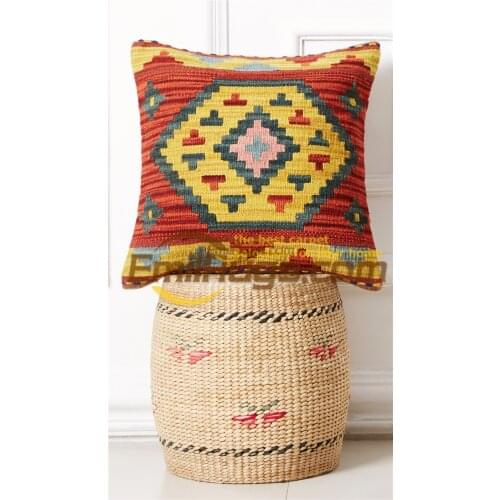 Decorative pillows 45cmx45cm Kilim Diy Fashion Wool Fancy Couch Throw Interior Decoration