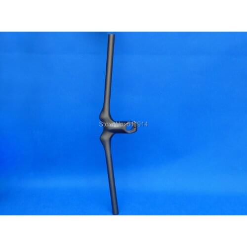 FLX-HB-022 Full Carbon Matt Integrated Mountain Bikes MTB Handlebar 600mm with stem Dia . : 1 1/8"