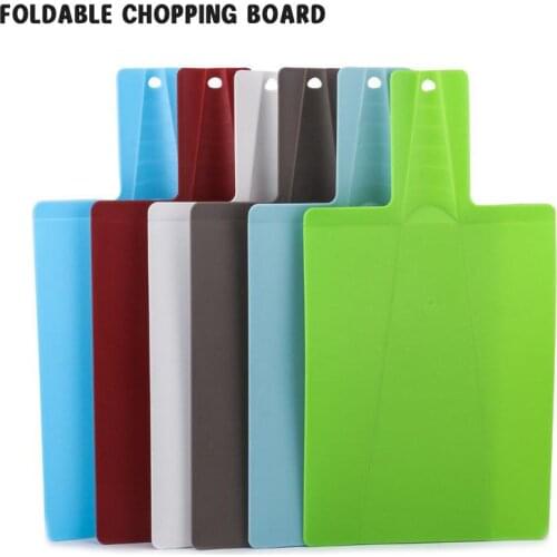 Creative Folding Plastic Cutting Board Shovel-shaped Cutting Board Kitchen Utensils Multi-function Cutting Board