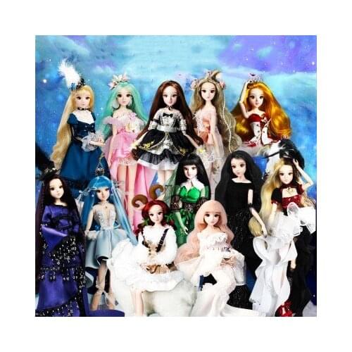 Very beautiful 1/6 30CM good quality Fashion Dolls Gift Toy Fashion Princess bjd Dolls blyth doll baby reborn girl birthday