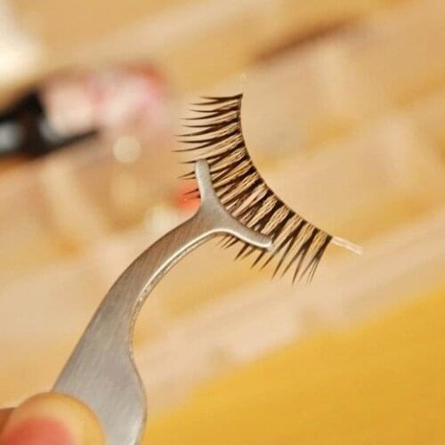 Stickers False Eyelashes Aid Multi-functional Eyelash Tweezers Clip Beauty Makeup