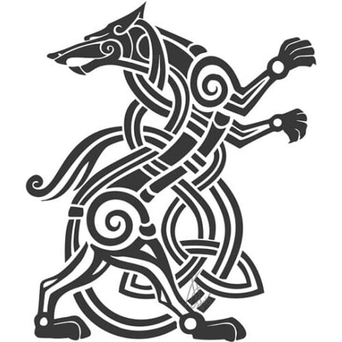 We are wolf necklace