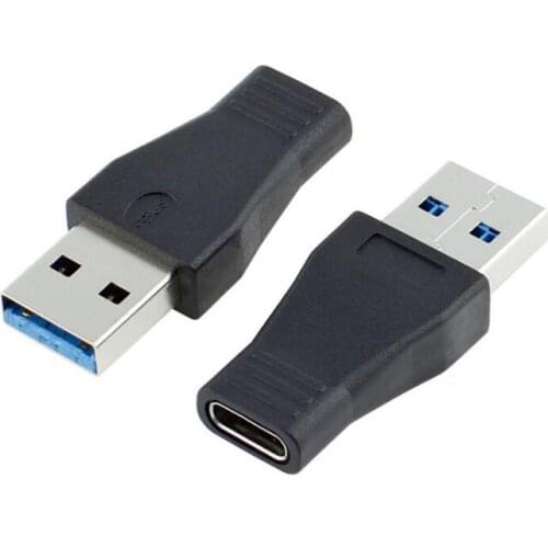 Usb 3.1 Type-C Female to USB 3.0 Male Adapter Conversion Connector Black