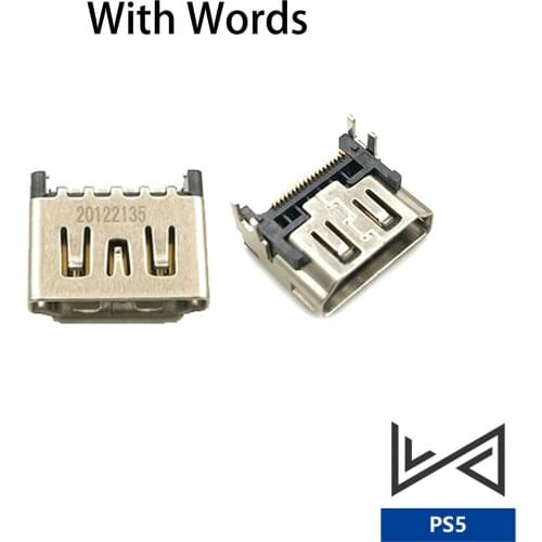 10 Pcs/Lot Connector For PS5 Console HDMI-compatible Port Socket Jack HD Interface