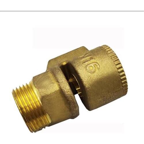 Vacuum Breaking Valve Dn15 20 25 Brass Wire Port Suction Valve Anti-vacuum Negative Pressure Outer Wire Breaker Valve