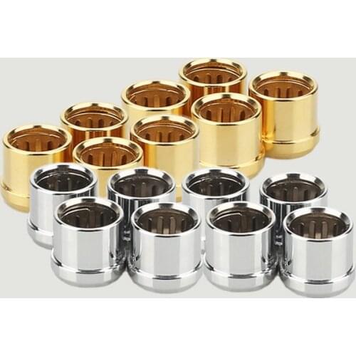 High Quality Rhodium Gold Plated RCA Cap Plug Short-Circuit Socket Phono Connector RCA Shielding jack socket protect cover caps