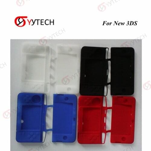 YYTECH Multi-Color Protective Silicone Case Cover for Nintendo New 3DS Console