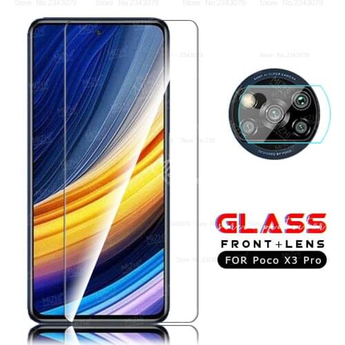For Poco X3Pro Glass camera lens protective cover For Xiaomi PocoPhone X3 Pro Poko X 3 PocoX3Pro Tempered Glass coque fundas
