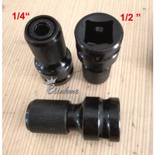 1/4" hexagon Drill Chuck Adaptor for Impact Wrench Conversion 1/2 " square (L0021)