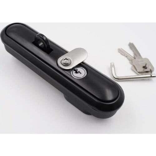 1PC MS864-4 Multi-Point Swing Handle Latch Electric Outdoor 5G Cabinet WIth Padlock Locks