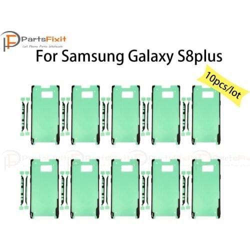 10pcs/lot Front Housing Adhesive for Galaxy S8plus Front Bezel Adhesive Tape Stickers 2pcs set / 3pcs set