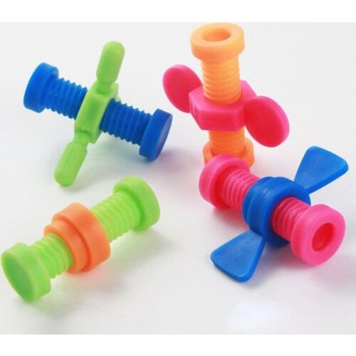 10PCS Fidget Toys Pencil Topper Spinner Food Grade BPA Free Plastic Kids Adult Decompression Tools Anti-stress Toys