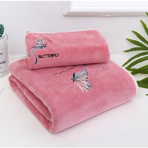 16 Colors Coral Fleece Absorbent Hair Swimming Face Hand Bath Microfibre Bathroom Towels Microfiber beach Towel Sets