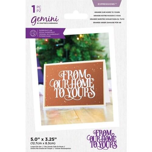 2021 AliliArts Metal Cutting Dies FROM OUR HOME TO YOURS diy Scrapbooking Photo Album Decorative Embossing PaperCard Crafts Die