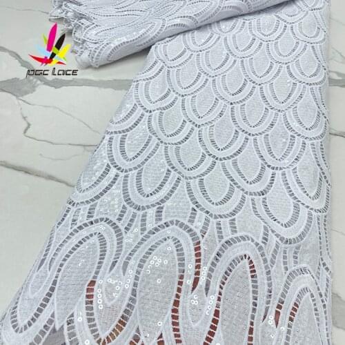 2021 Sequin Tissue Lace Fabric Mesh Purple Color African Embroidery Sequence Nigerian French Party Latest Aso-ebi Tulle Hot Sale