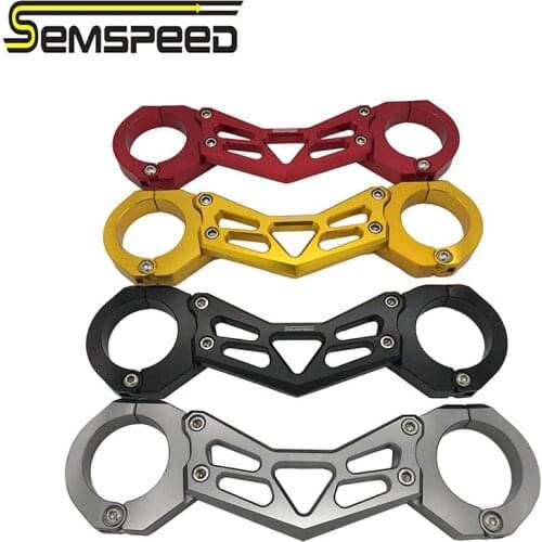Semspeed Motorcycle Accessories For KAWASAKI Z900 Z 900 2017 2018 Shock Absorber Damper Balance Brace Front Fork Bracket