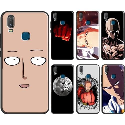 Anime One Punch Man Saitama Case For Vivo Y11 2019 V17 Neo V20 SE Y1S Y12 Y17 Y19 Y20 V11 i Y30 Y50 Y70 Y91C Coque