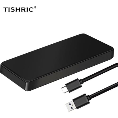TISHRIC 2.5 Inch Sata Hdd Case Hdd Enclosure Type C To Sata External Hard Drive Case For Hard Drive Hard Disk Case Support 8 TB