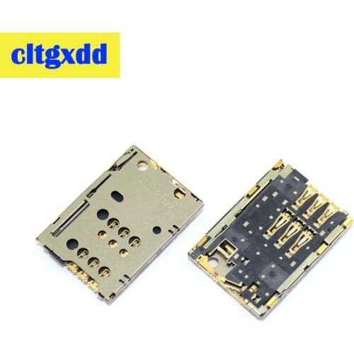 Cltgxdd 1pcs new Sim Card Reader Holder Tray Slot Socket Connector Replacement For Nokia N8 C7 C700
