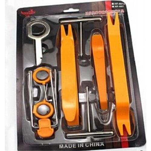 Car Radio Panel Interior Door Clip Panel Dashboard Removal Opening Tool for opel astra h lada vesta solaris lada mitsubishi asx