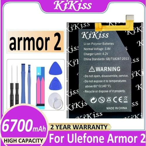 KiKiss Ulefone Armor 2 Phone Batteries