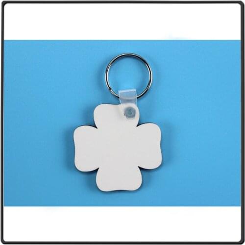 Mdf key ring for sublimation mdf blank keychains for heat tranfer consumables personality customized DIY jewelry 14styles