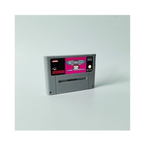 Micro Machines or Micro Machines 2 Turbo tournament - Action Game Card EUR Version English Language