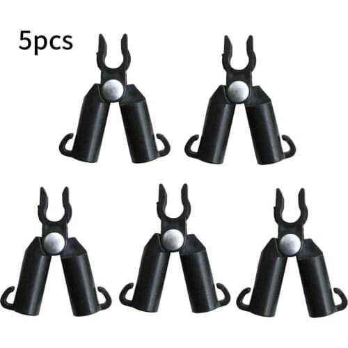 5pcs Plant Support Awning Pillar Accessories A Clip Quickly Set Up Climbing Vine Bracket Plant Steel Pipe Bracket Garden Support