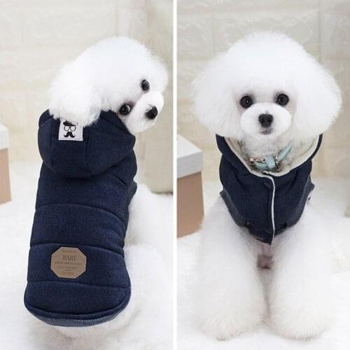 Autumn and winter pet clothes, moustache, cotton wool, cap, legs, clothes, Teddy miniature dog vest, dog clothes
