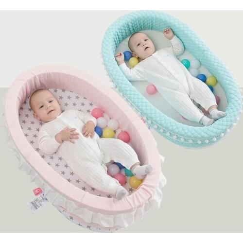 Free Shipping Portable Removable Newborn Baby Crib Travel Bed Nest Bed Crib Cotton New Crib Travel Bed For Children Infant Kids