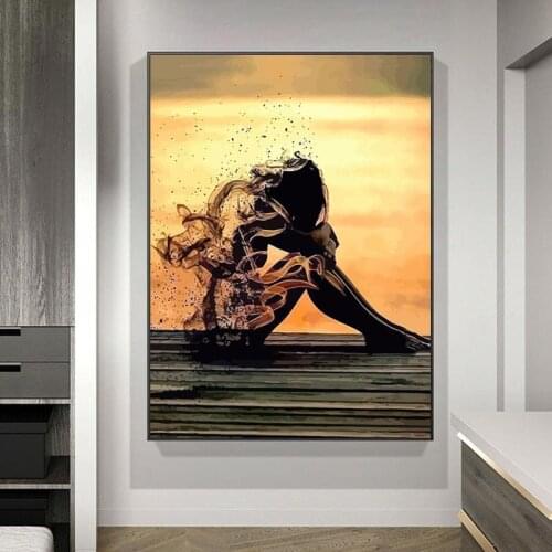 Sexy girl on canvas wall art picture home decoration canvas painting oil painting living room decoration wall art picture