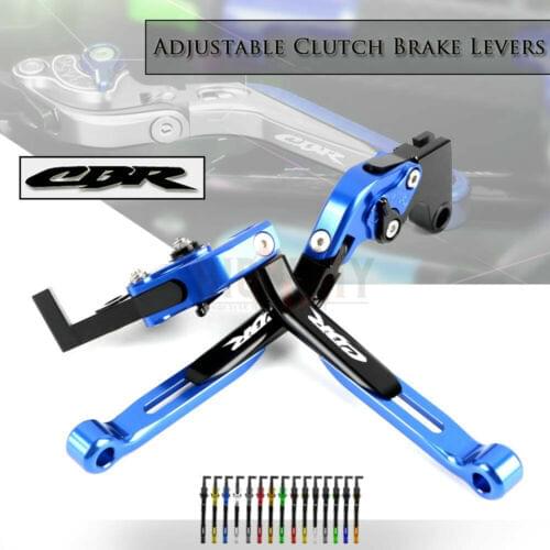 Motorcycle Accessories Adjustable Folding Extendable Brake Clutch Levers for Honda CBR600RR CBR 600 RR F5 2003-2006 CBR954RR