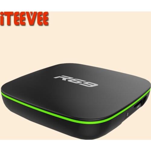 30PCS R69 TV Box Allwinner H3 Quad-Core(1.5GHz) TV Box support H.264 H.265 Android 7.1 Media Player R69