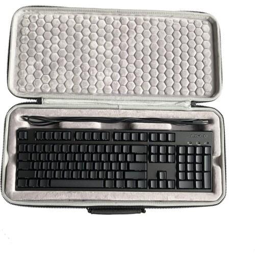 Storage Protective Bag Hard Carrying Case for Logitech/Razer/Ganss/Rapoo/SteelSeries Customized Mechanical Keyboard 104/108 Keys