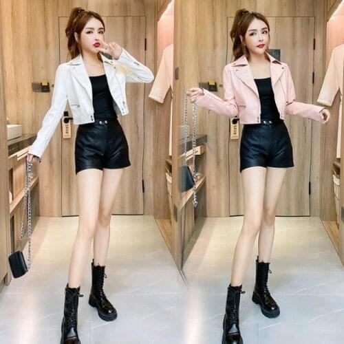 Women 2021 Spring Autumn Fashion Sets Female Long Sleeve Jackets Coat and Shorts Slim Casual 3 Piece Set Lady Shorts Suits C315