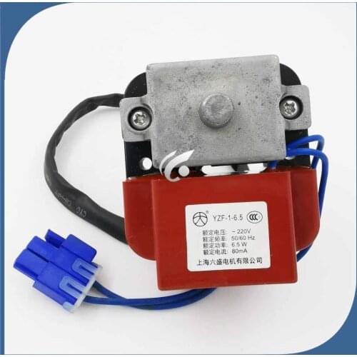 1pcs new good working for refrigerator freezer YZF-1-6.5 Blue plug refrigerator Fan motor