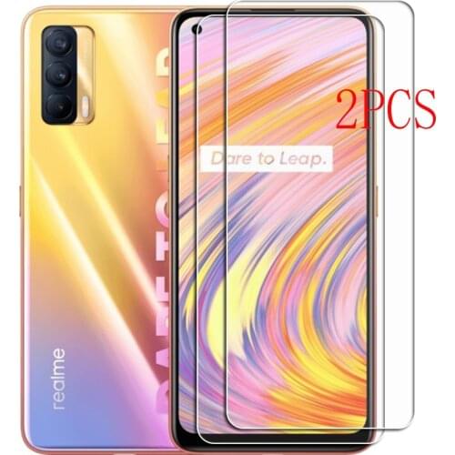 2PCS FOR Realme V15 5G High HD Tempered Glass Protective On OPPO RealmeV15 Screen Protector Film