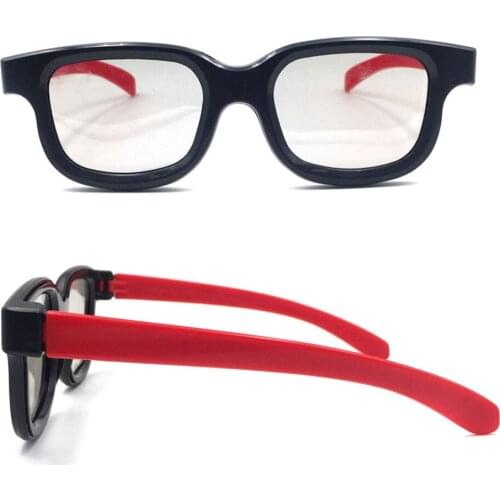 3pcs/lot ciname 3D Glasses Theater 3D glass Polarized Passive glasses For LG TCL Samsung SONY Konka reald 3D Cinema TV computer