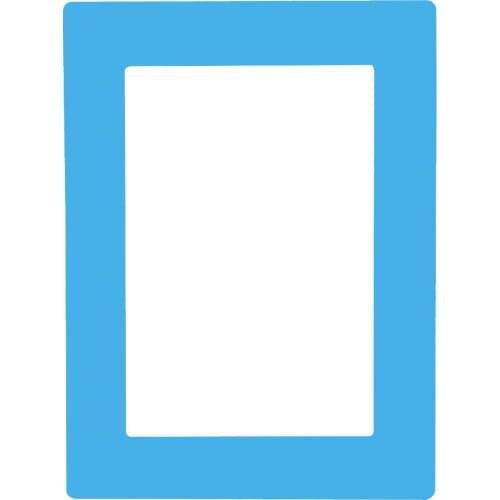 6 Colors 5 Inch DIY Colorful Magnetic Photo Picture Frames Fridge Refrigerator Magnet Photoframe Home Living Room Decor