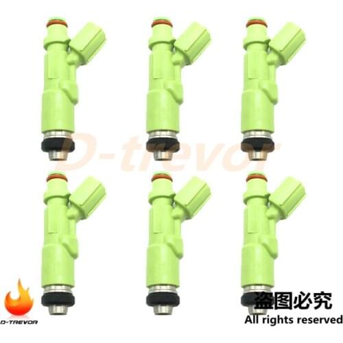 6Pcs Fuel Injector 23250-13030 For Toyota T.U.V KF8 Townace Lite KR42 KR52 KM7