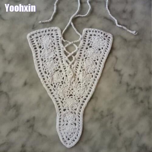 NEW cotton Handmade White crochet flower lace collar Fabric Sewing Applique DIY guipure dubai ribbon trim neckline wedding decor